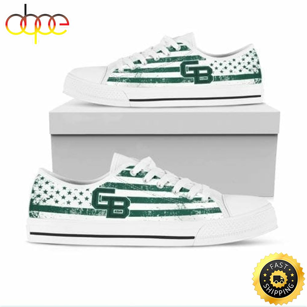 Sportswearmerch Wisconsin-Green Bay Phoenix Low Top Canvas Sneakers Shoes For Men And Women