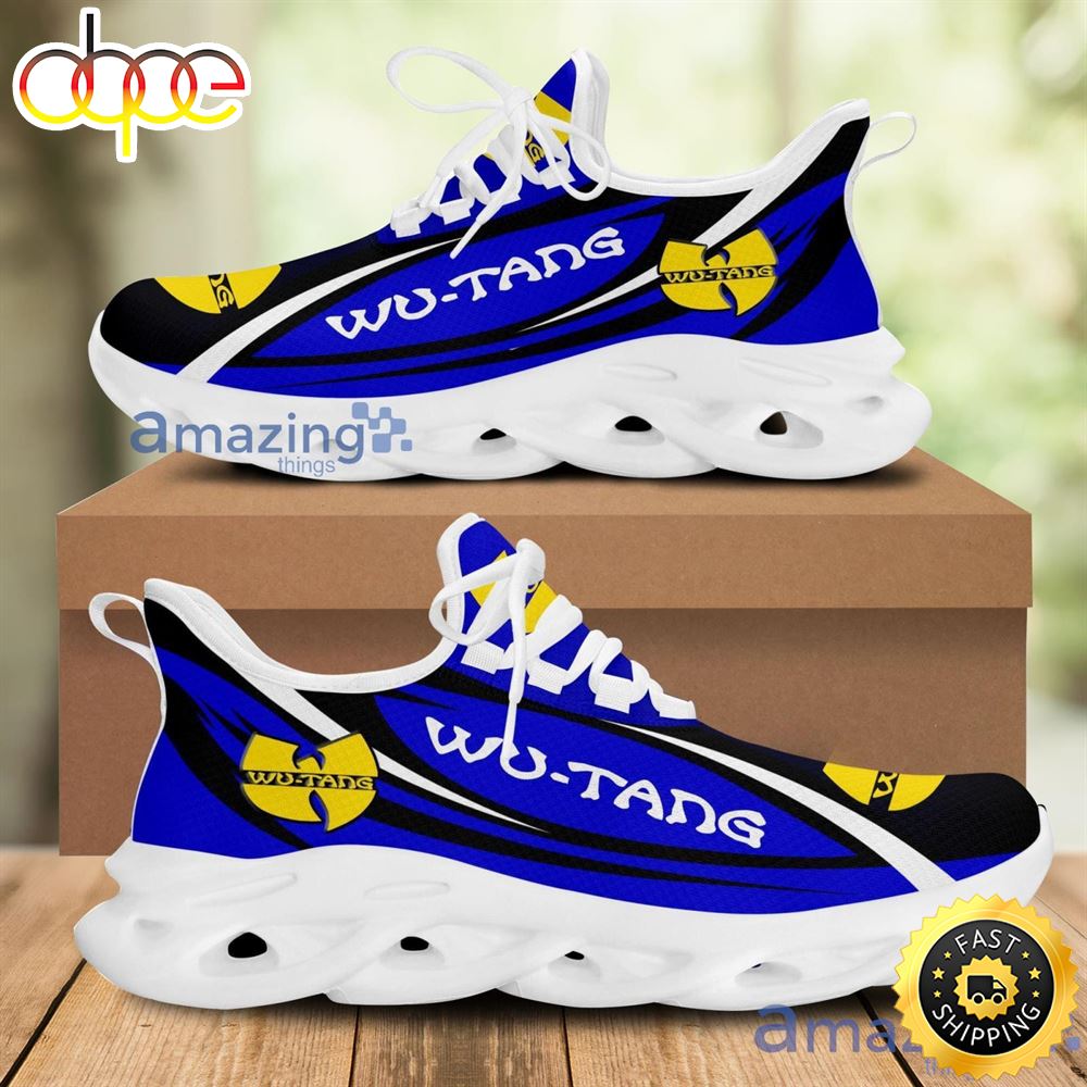 Sportswearmerch Wu-Tang Clan Music Hip Hop Rock Band Blue Chunky Running Sneakers Max Soul Shoes Sneakers For Men And Women