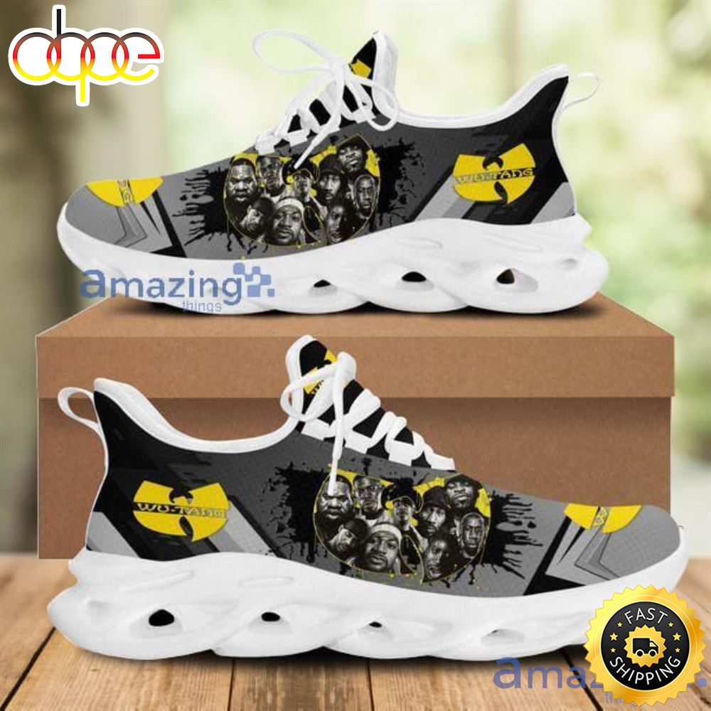 Sportswearmerch Wu-Tang Clan Music Hip Hop Rock Band Grey Chunky Running Sneakers Max Soul Shoes Sneakers For Men And Women