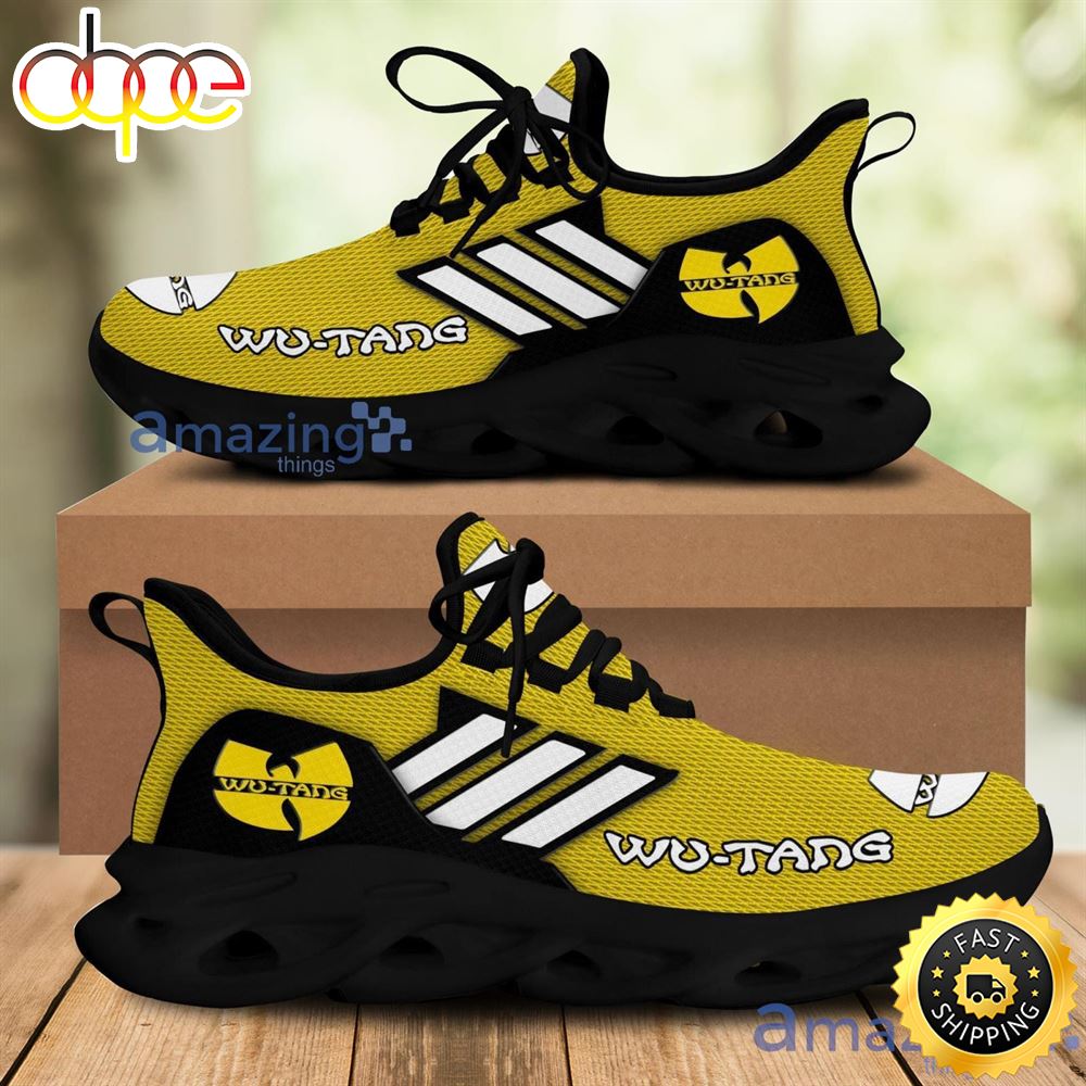 Sportswearmerch Wu-Tang Clan Music Hip Hop Rock Band White Striped Chunky Running Sneakers Max Soul Shoes Sneakers For Men And Women