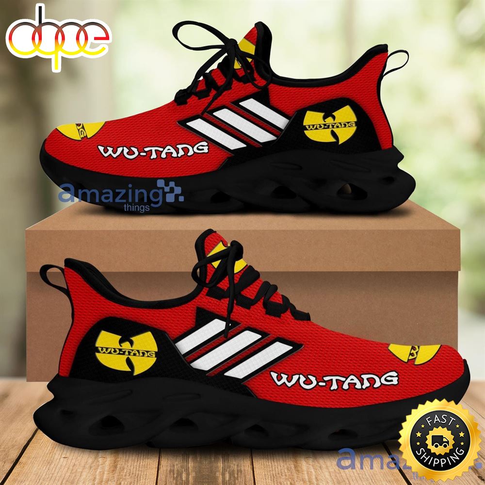 Sportswearmerch Wu-Tang Clan Music Hip Hop Rock Band White Striped Red Chunky Running Sneakers Max Soul Shoes Sneakers For Men And Women